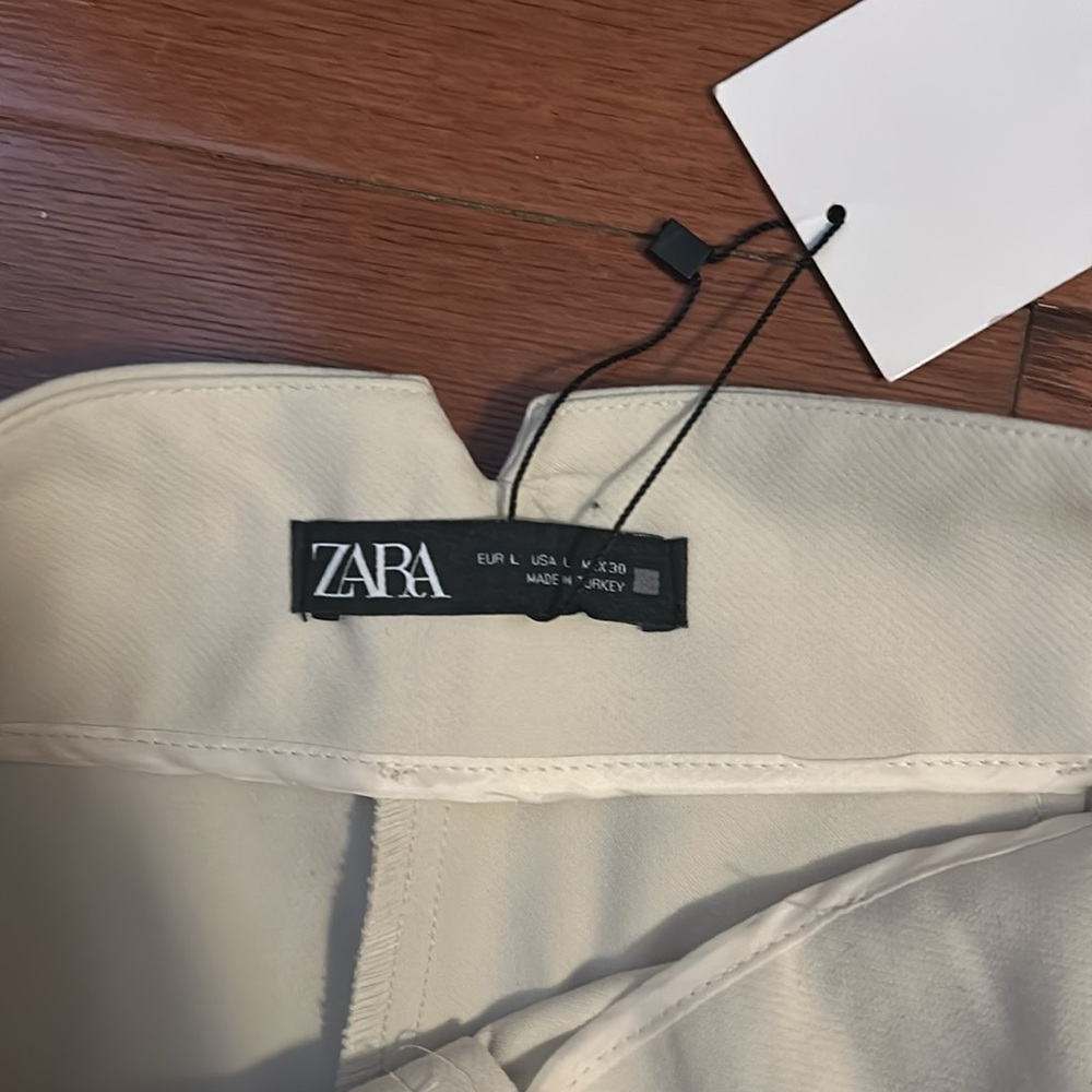 Elegant Cream Women's Pants - Picture 5 of 10